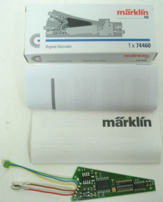 Marklin 74460 HO Scale C Track Digital Install Decoder