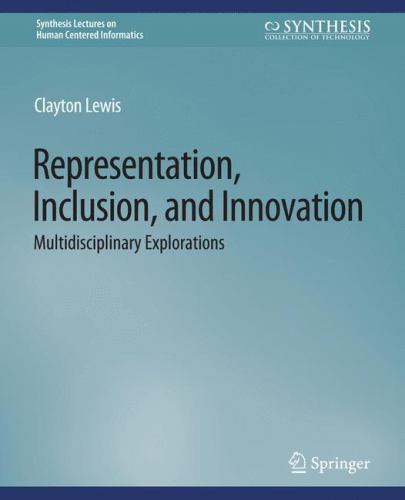 Synthesis Lectures on Human-Centered Informatics Ser.: Representation ...