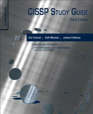 CISSP Study Guide, Third Edition - Paperback By Conrad, Eric - GOOD