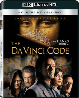 The Da Vinci Code [New 4K UHD Blu-ray] With Blu-Ray, 4K Mastering, Dubbed, Sub