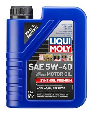 2040 Synthoil Premium SAE 5W-40 Motor Oil - 1 Liter