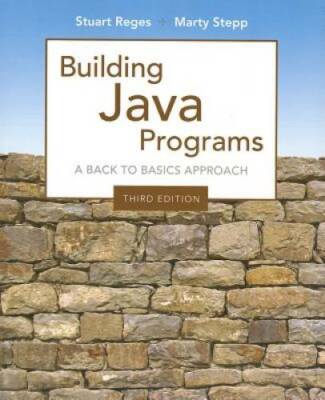 Building Java Programs (3rd Edition) - Paperback By Reges, Stuart - GOOD
