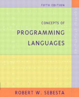 Concepts of Programming Languages (5th Edition) - Hardcover - GOOD