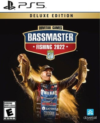 Brand New Bassmaster Fishing 2022: Deluxe Edition (PlayStation 5, 2022) Sealed