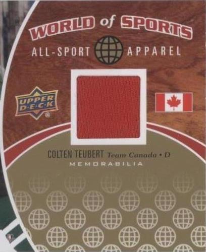2010 Upper Deck World of Sports - Colten Teubert #ASA-40