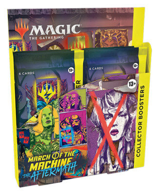 March of the Machine: The Aftermath Collector Booster Box Display MTG MAT