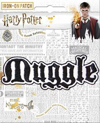 Ata-Boy Harry Potter Muggle 4.3" Full Color Embroidery Iron-On Patch