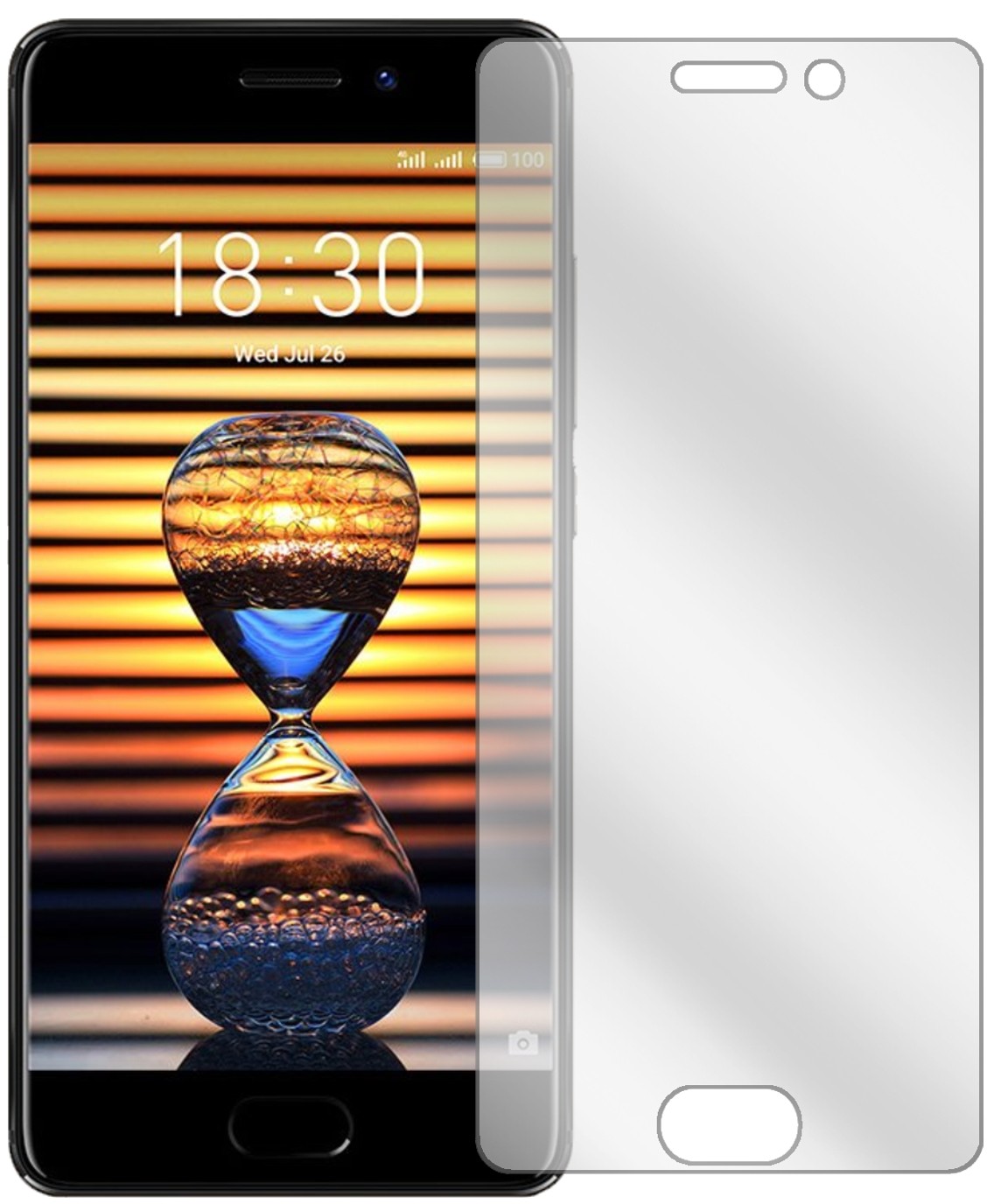 2x Pellicola per YotaPhone 3 Protettiva Protezione Vetro Flessibile 9H dipos