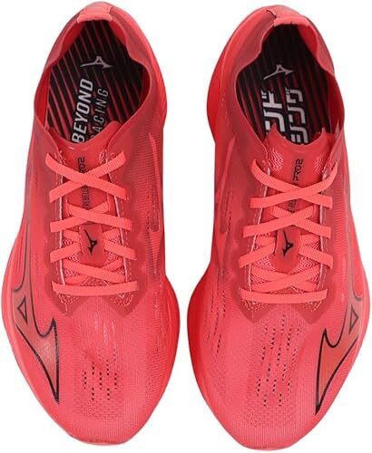 Pre-owned Mizuno Wave Rebellion Pro 2 U1gd2417 02 Running Shoes Red Black Width 2e Us5-11