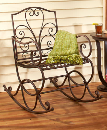 Metal Patio Rocking Chairs