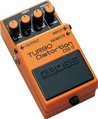 Boss DS-2 Turbo Distortion Pedal with Remote Jack From Japan