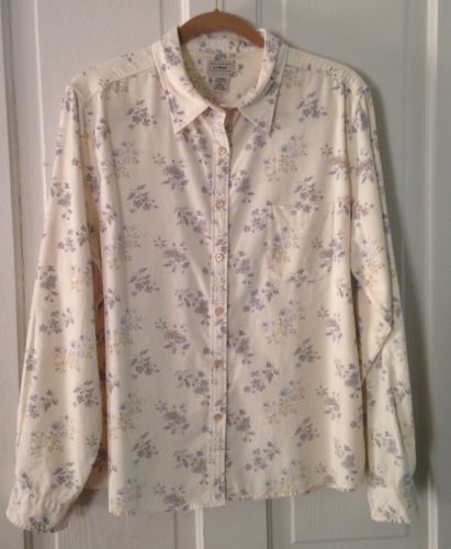 L.L. Bean Floral Tops for Women