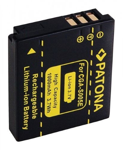 Cga-S005e Batterie Patona Compatible Pour Panasonic Lumix