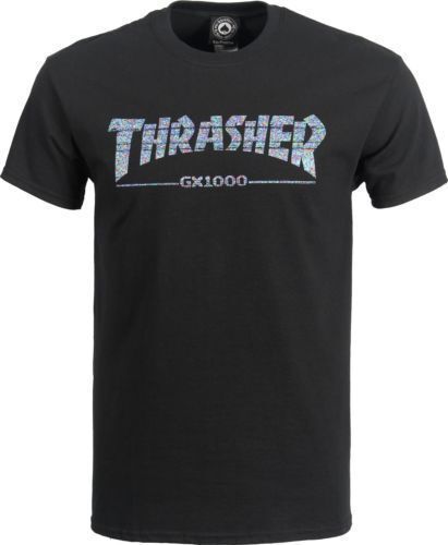 VINTAGE 90's THRASHER MAGAZINE PUSHEAD SKATE T SHIRT L SANTA VINTAGE 90's THRASHER MAGAZINE PUSHEAD SKATE T SHIRT L SANTA