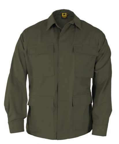 NWT Propper BDU Coat Jacket Mens Size LR Navy Blue Combat Tactical