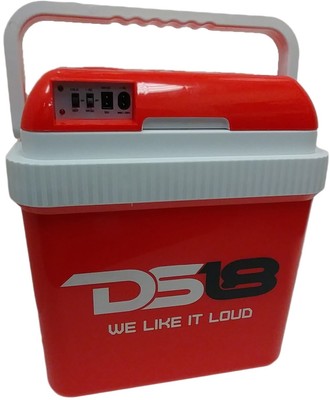 DS18 AC DC Red 26liter Travel Thermoelectric Cooler And Warmer