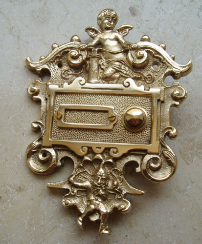 Antiker Eulen-Türklopfer Aus Gusseisen - Vintage Look Für Haustüren