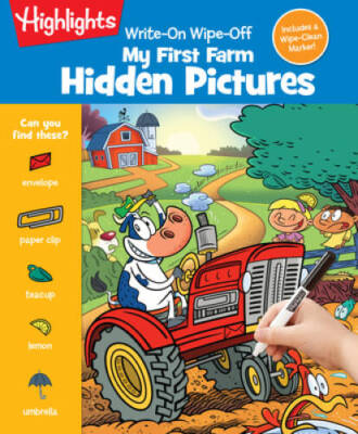 Write-On Wipe-Off My First Farm Hidden Pictures (Write-On Wipe-Off M - VERY GOOD
