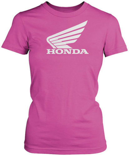 Victory Motorcycle New OEM Women's Pink Logo V-Neck T-Shirt