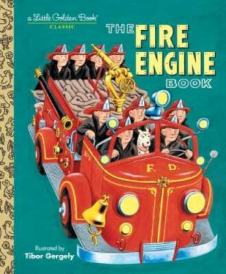 The Fire Engine Book (Little Golden Book) - Hardcover - ACCEPTABLE