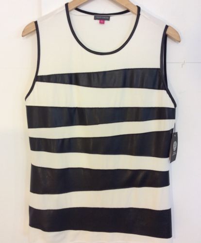 Camisetas sin mangas de piel sintética para Mujeres