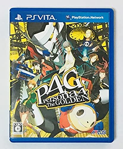 プレステーションビータ　ペルソナ４ゴールデン付き Persona 4 The Golden PlayStation Vita With box free shipping