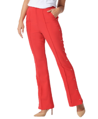 Red petite cheap pants