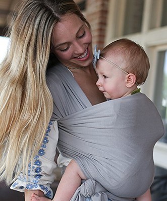 Image Boba Bamboo Wrap, Bw1-026-bblg Grey Bamboowrap Image Boba Bamboo Wrap, Bw1-026-bblg Grey Bamboowrap