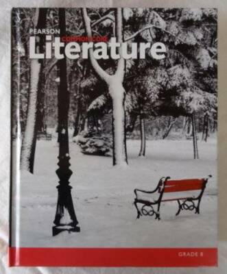 Pearson Common Core Literature Grade 8 - Hardcover - GOOD