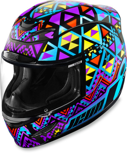Icon 0101-15000 Airflite Pleasuredome 4 Helmet XS Blue | eBay