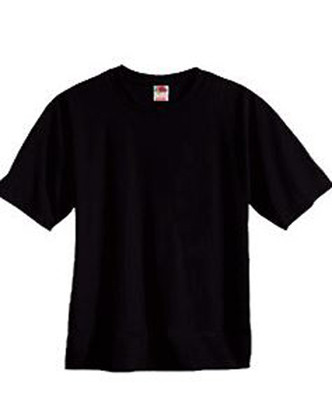 3 x Youth Kids Toddler Blank Tee Shirts T Shirt Black 