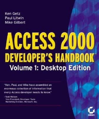 Access 2000 Developers Handbook Volume 1: Desktop Edition - ACCEPTABLE