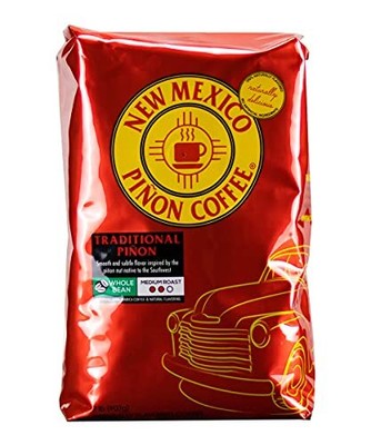 Naturally Flavored Coffee (Traditional Piñon Whole Bean, 2 pound)