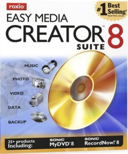 Imagen Roxio, software de vídeo y audio