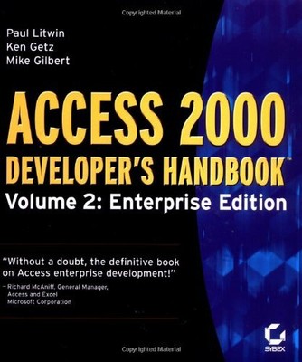 Access 2000 Developer's Handbook, Volume 2: Enterprise Edition B
