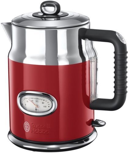 キッチン家電 Russell Hobbs Classic Cafe Kettle 1.0 Amazon.com: Russell Hobbs Electric Cafe Kettle 1.0L 7410JP