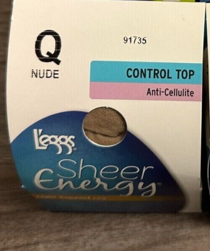 L'eggs Sheer Energy Control Top Leg Pantyhose, Choose Your Type