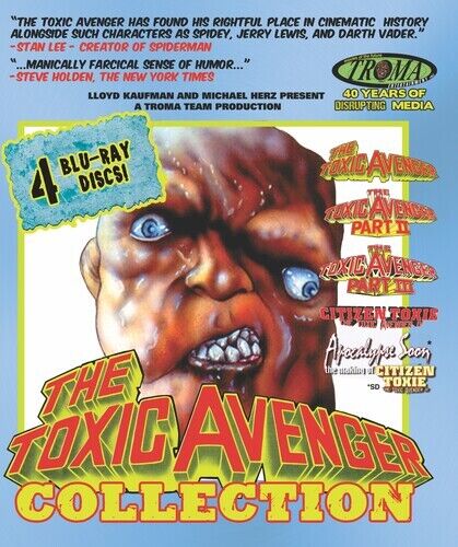 The Toxic Avenger Collection [used Very Good Blu-ray] Dolby, Widescreen