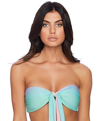 

Бикини-бандо Sports Illustrated Malibu Sunset в стиле ретро с завязкой спереди, Multicolored