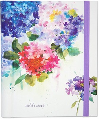 HYDRANGEAS LARGE ADDRESS BOOK By Peter Pauper Press **BRAND NEW**