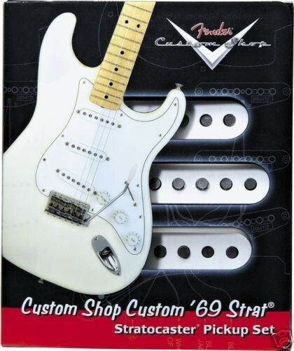 Fender Custom Shop Custom'69 ピックアップセット NEW - Fender Custom Shop '69 Strat Pickup Set of 3, 099-2114