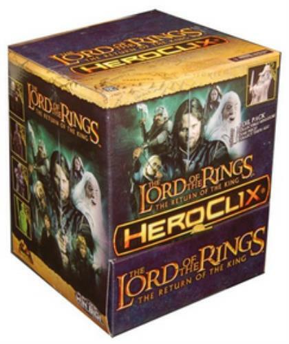 LOTR HeroClix Miniatures: The Return x2 displays, Two Towers x2 displays