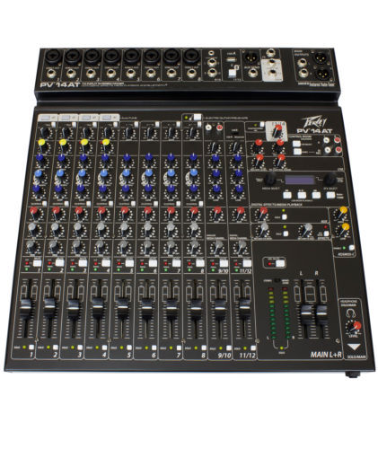 Peavey RQ 200 アナログミキサー Peavey RQ 200 Powered Mixer | Musician's Friend