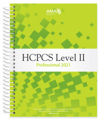HCPCS 2021 Level II Professional Edition - Spiral-bound - GOOD