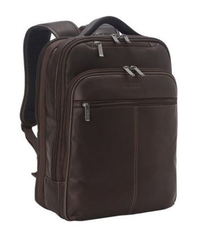 Kenneth Cole Womens Delancey Backpack Teal Water Resistant 