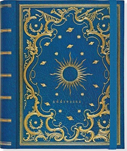 Vintage Address Book Lacquerware Japan Black Etched Metallic