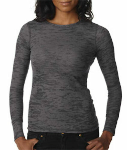 Women's  Light Weight Thermal Long Sleeve T-Shirt Next Level - NWT