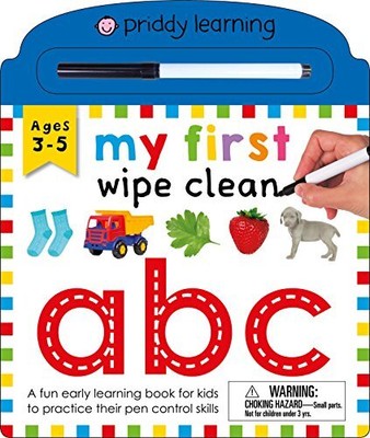 My First Wipe Clean: ABC: A fun early learning book for kids to practice the...