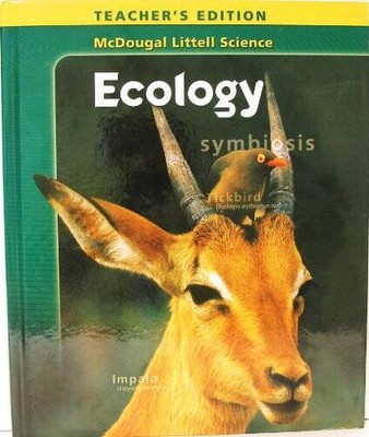 McDougal Littell Science: Teachers Edition Grades 6-8 Ecology 2005 - GOOD