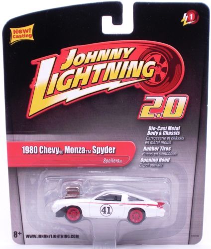 Johnny Lightning White Contemporary Diecast Cars